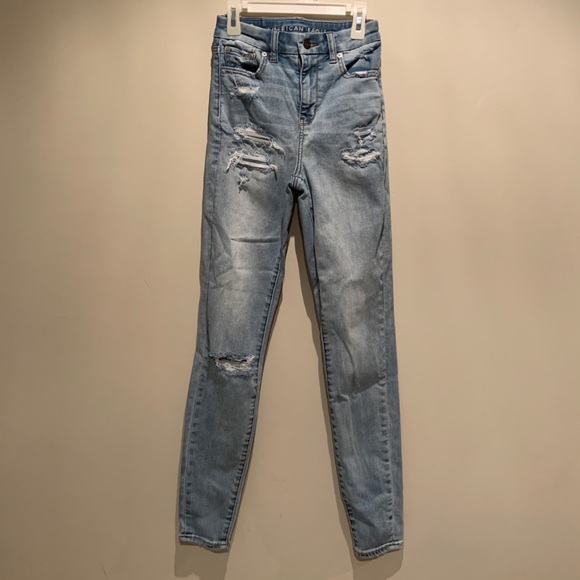 American Eagle Outfitters Denim - NEXT LEVEL STRETCH AMERICAN EAGLE SKINNY JEANS